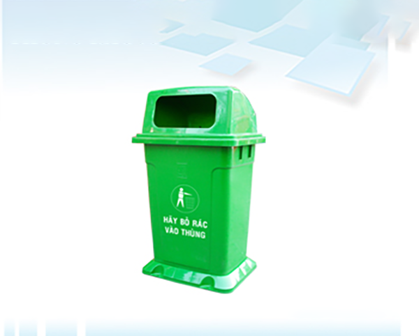 Thùng Rác 95 Lít Có Đế